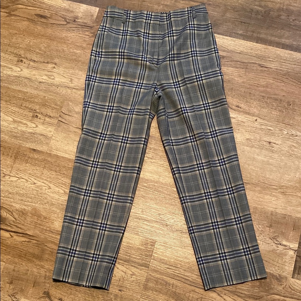Tibi Plaid Pants Women’s 0